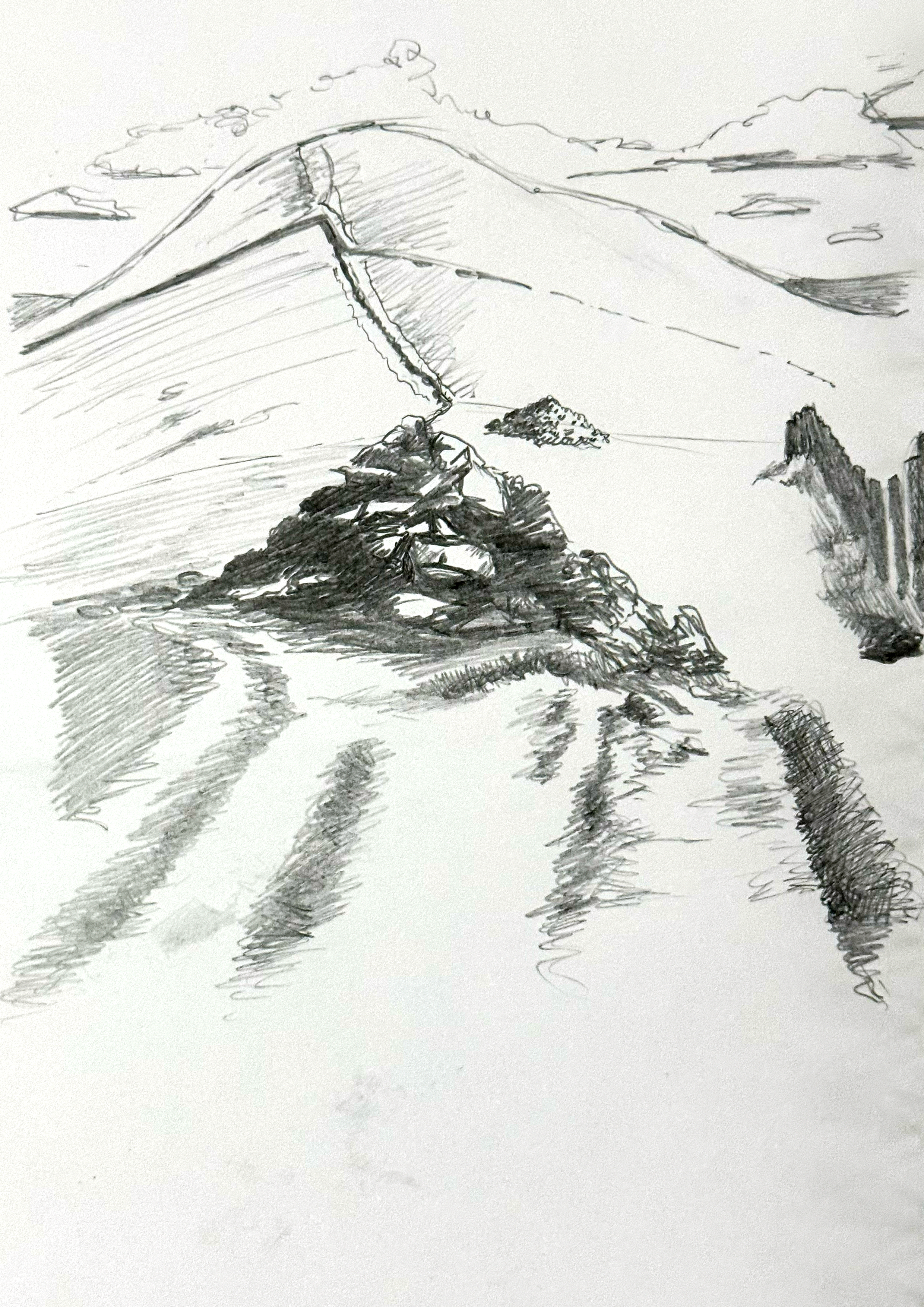 mam-tor drawing